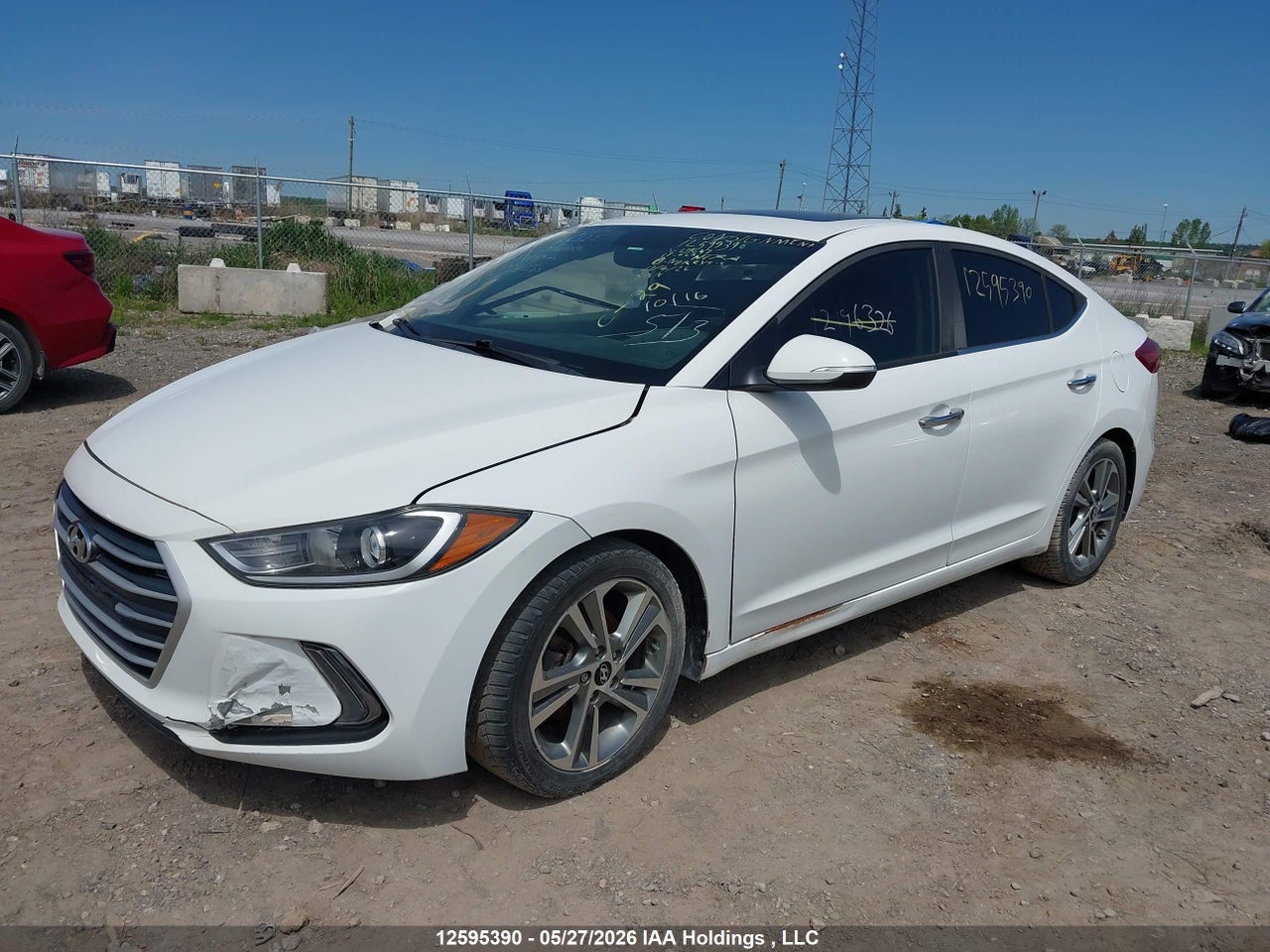 2017 HYUNDAI ELANTRA LIMITED thumbnail 3