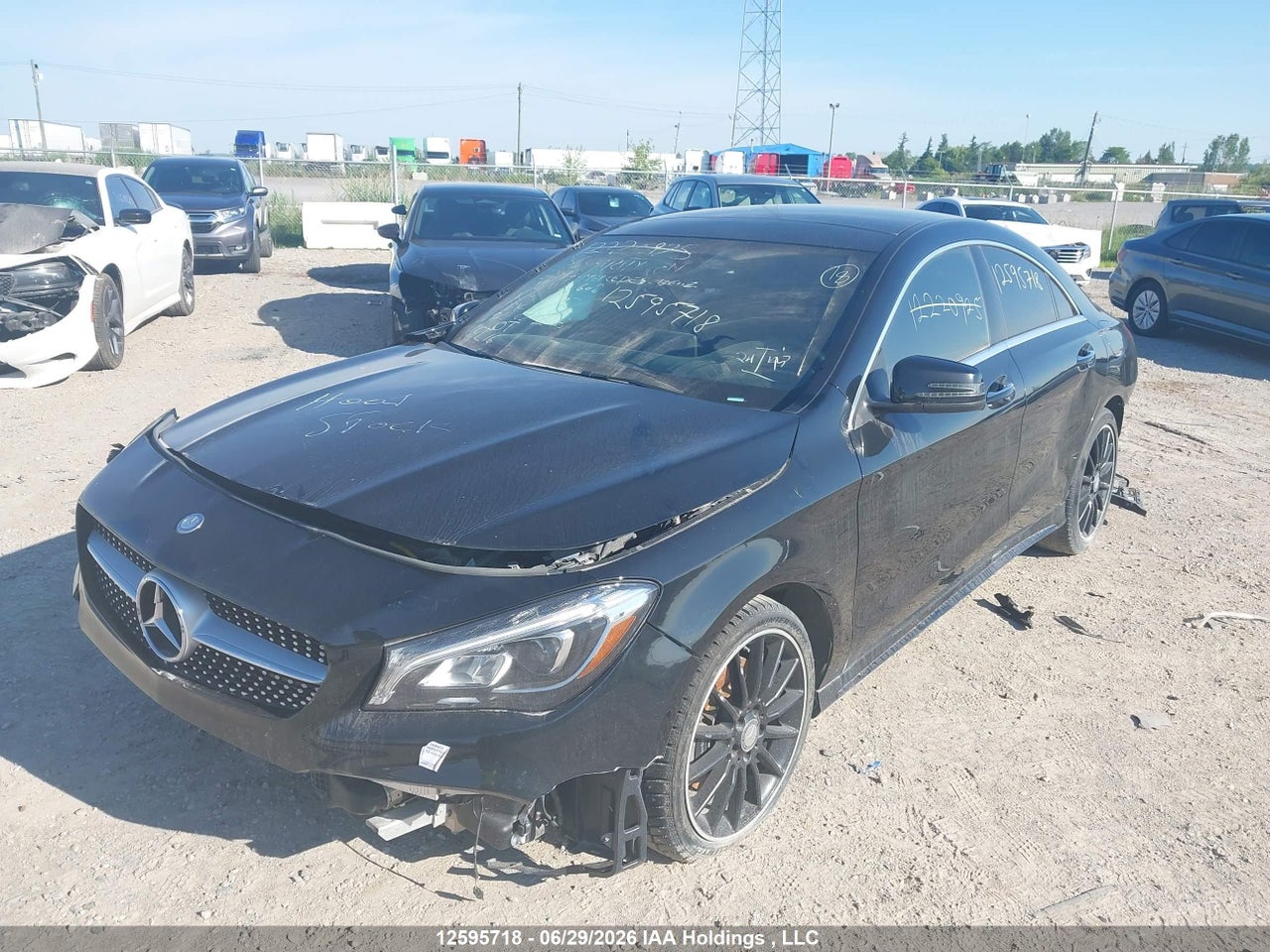 2017 MERCEDES BENZ CLA 250 4MATIC thumbnail 3