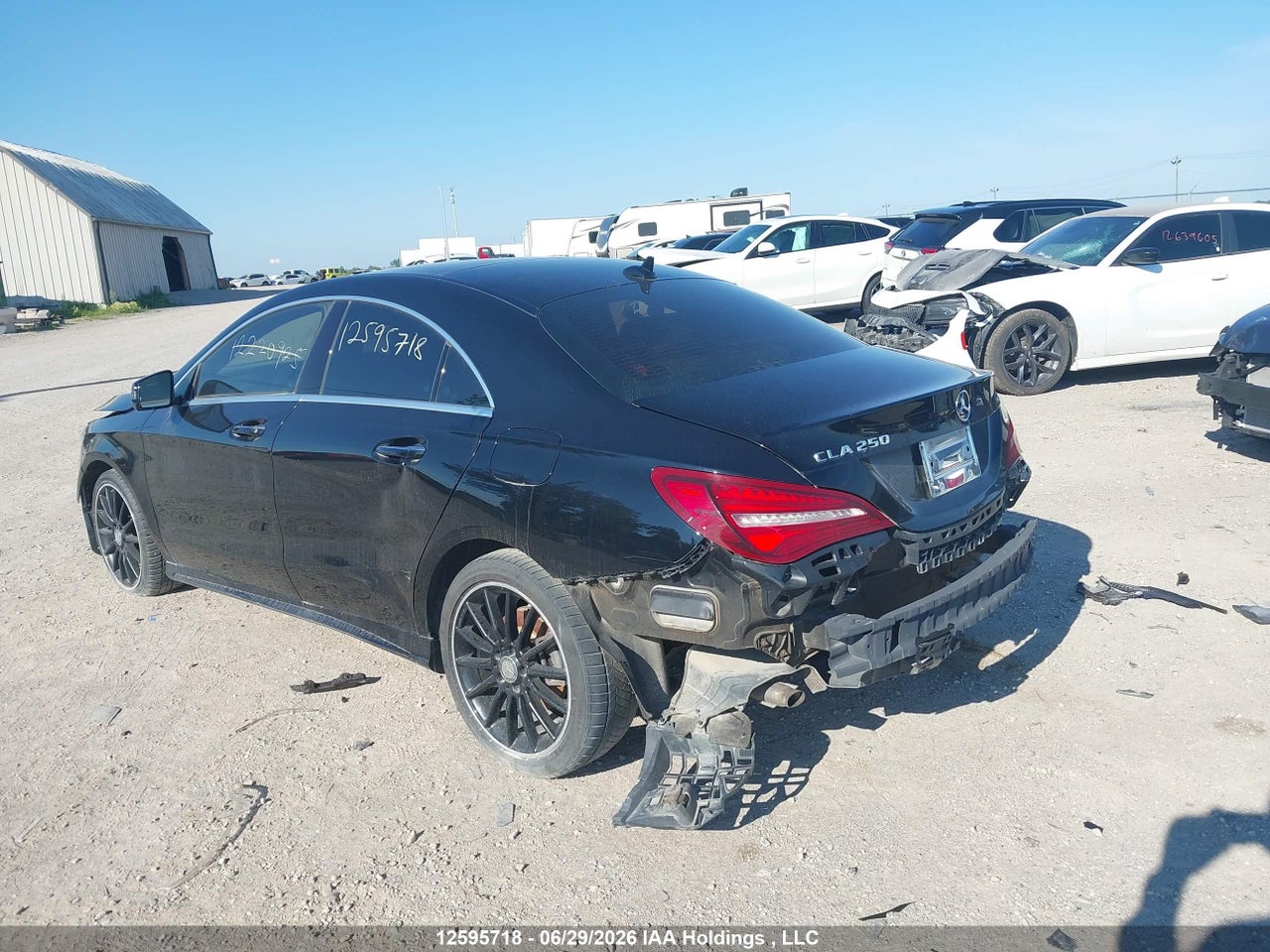 2017 MERCEDES BENZ CLA 250 4MATIC thumbnail 4