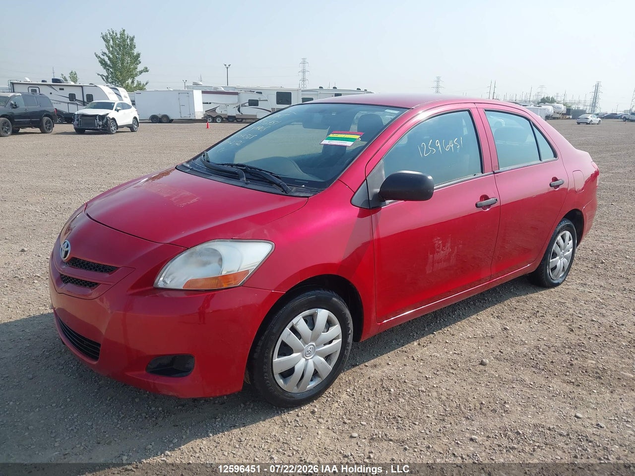 2007 TOYOTA YARIS thumbnail 3