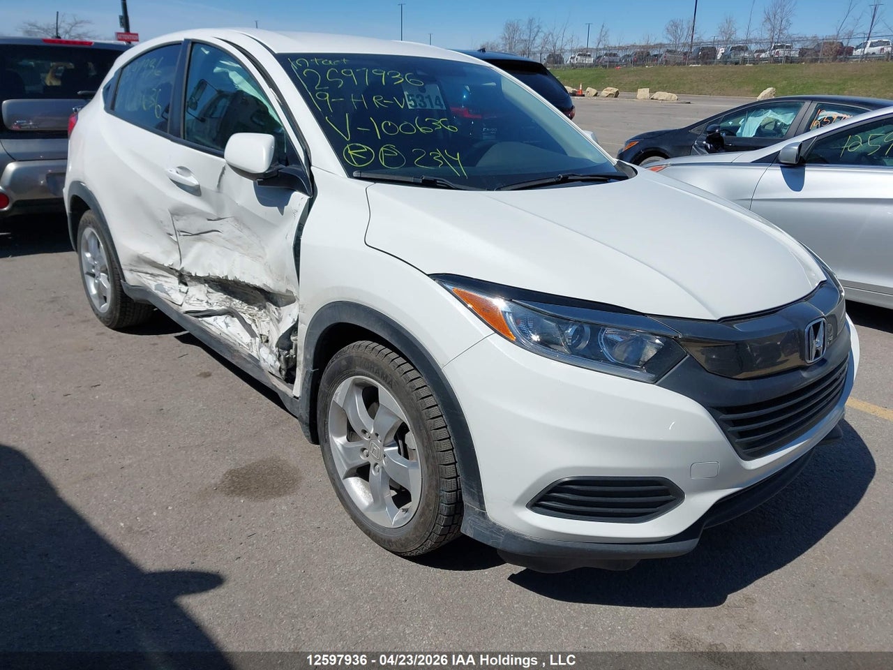 2019 HONDA HR-V thumbnail 2