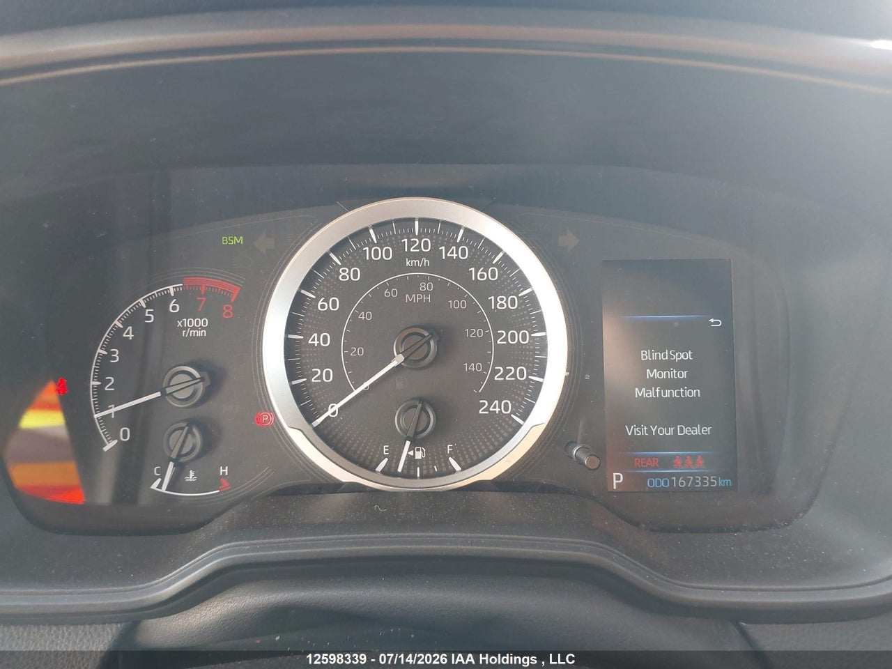 2022 TOYOTA COROLLA LE thumbnail 8