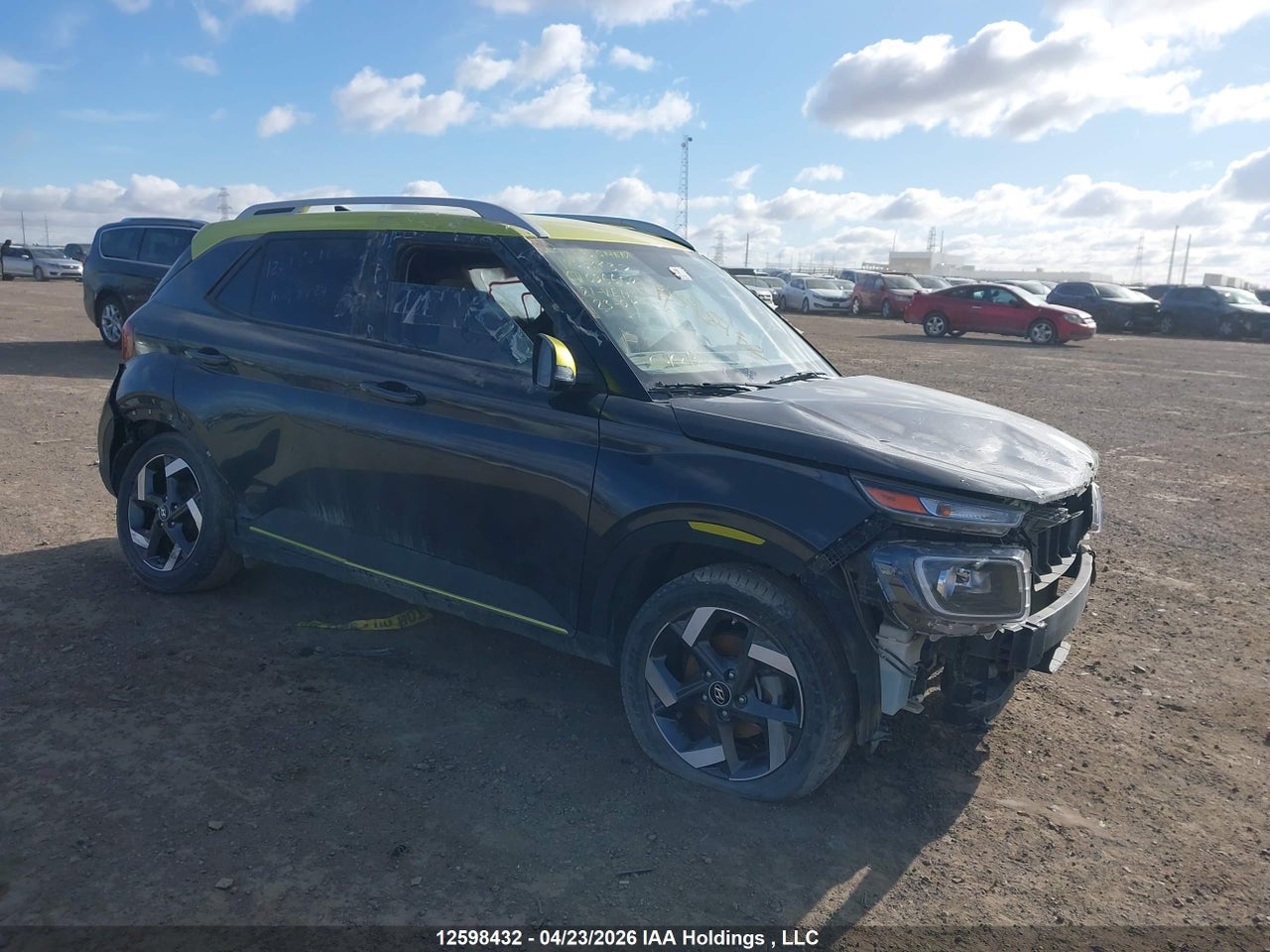 2021 HYUNDAI VENUE TREND WITH URBAN EDITION PACKAGE WITH GREY-LIME INTERIOR COLOUR PACK thumbnail 2
