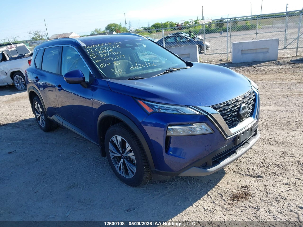 2022 NISSAN ROGUE SV thumbnail 2