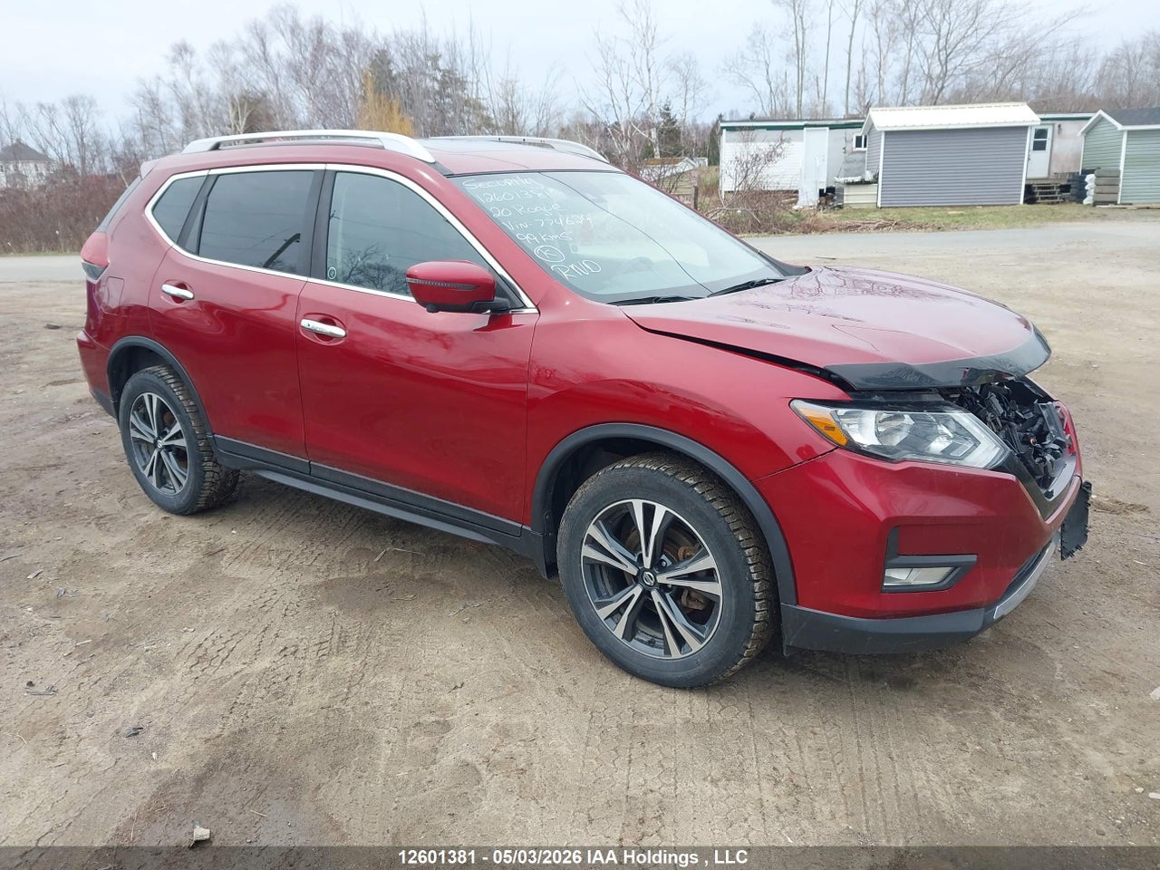 2020 NISSAN ROGUE S/SL/SV thumbnail 2