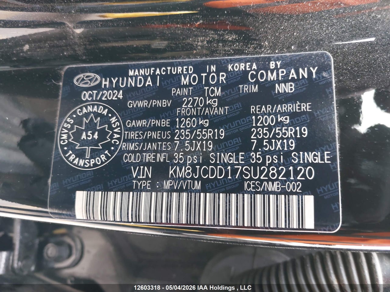 2025 HYUNDAI TUCSON ULTIMATE HYBRID AWD thumbnail 10