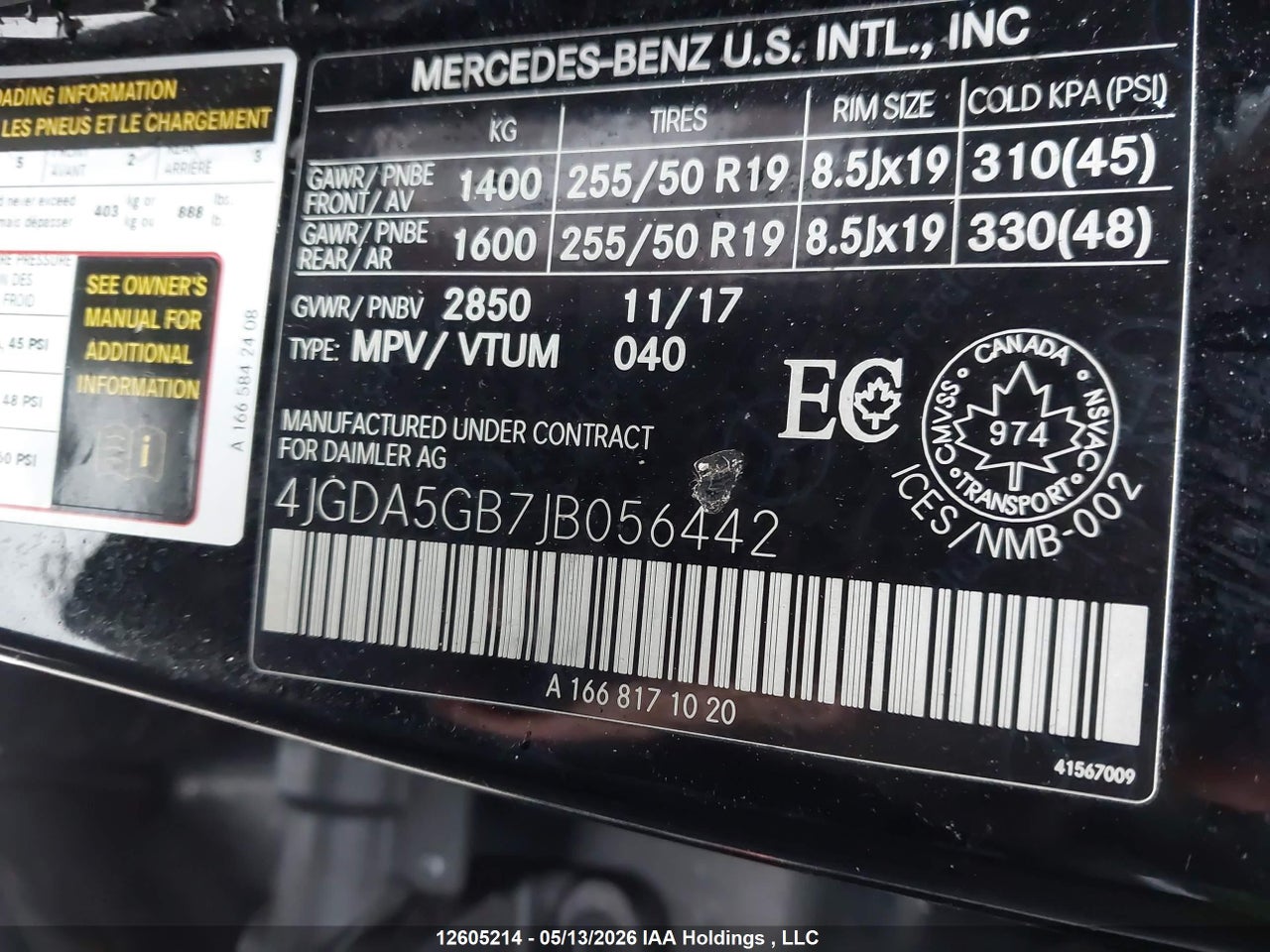2018 MERCEDES BENZ GLE 400 4MATIC thumbnail 10