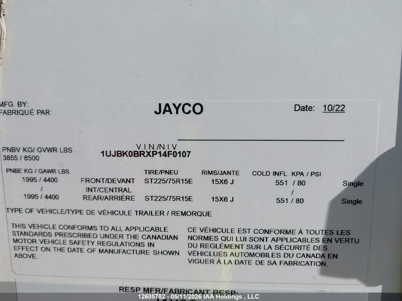 2023 JAYCO WHITEHAWK thumbnail 10