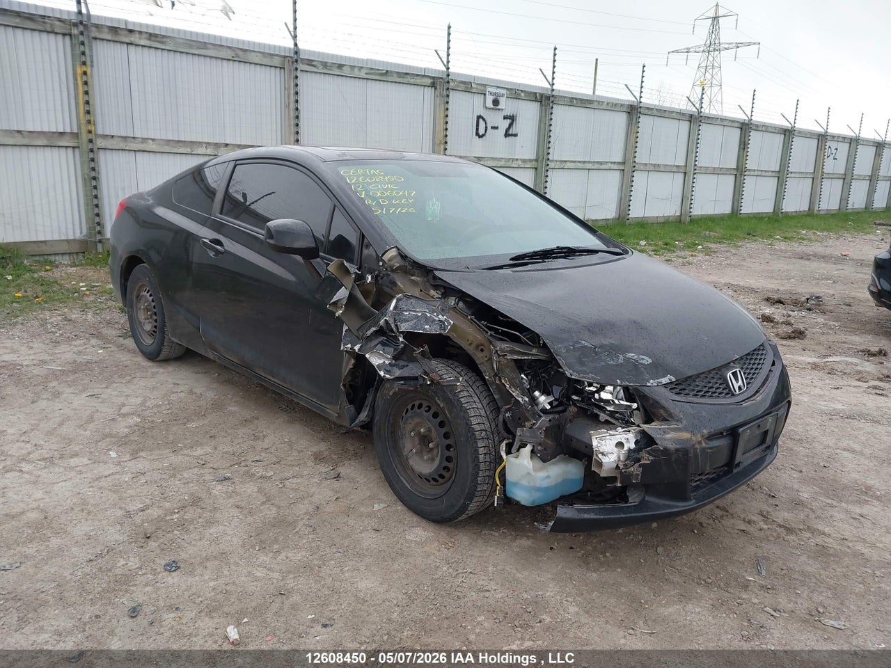 2012 HONDA CIVIC EXL thumbnail 2