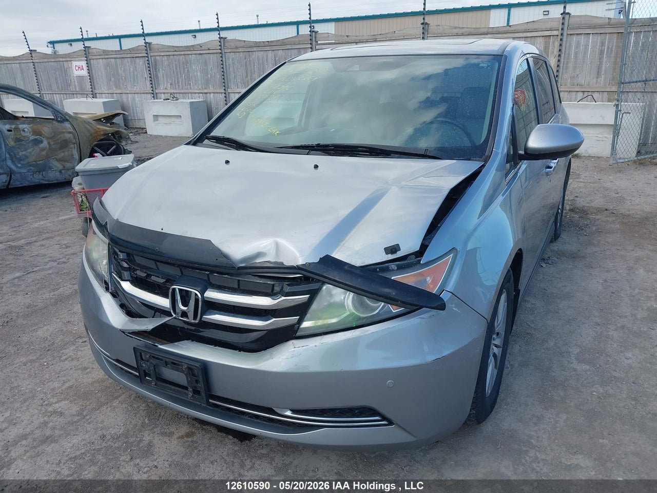 2017 HONDA ODYSSEY EXL thumbnail 3
