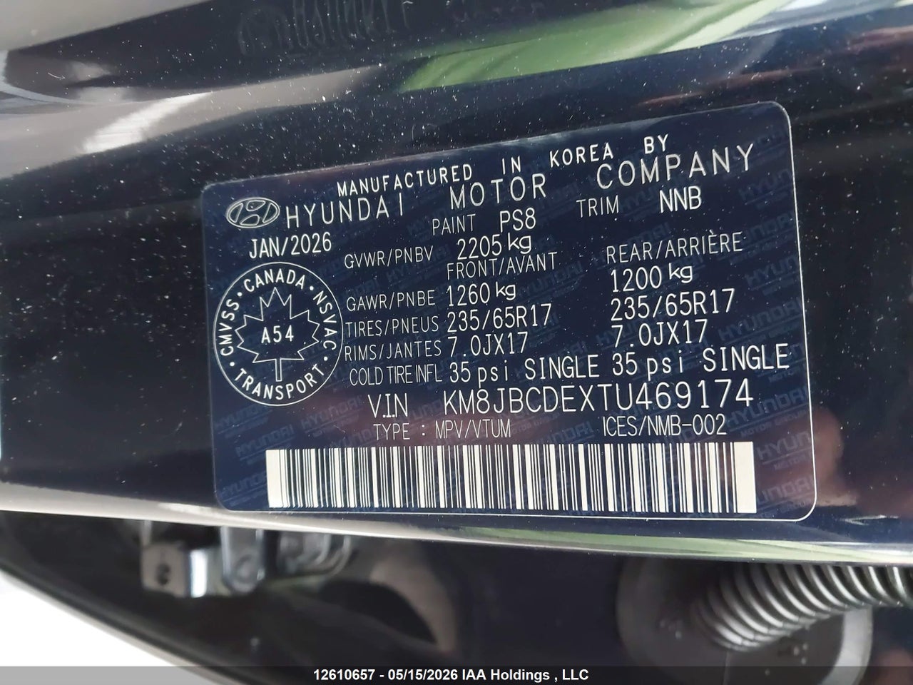 2026 HYUNDAI TUCSON thumbnail 10