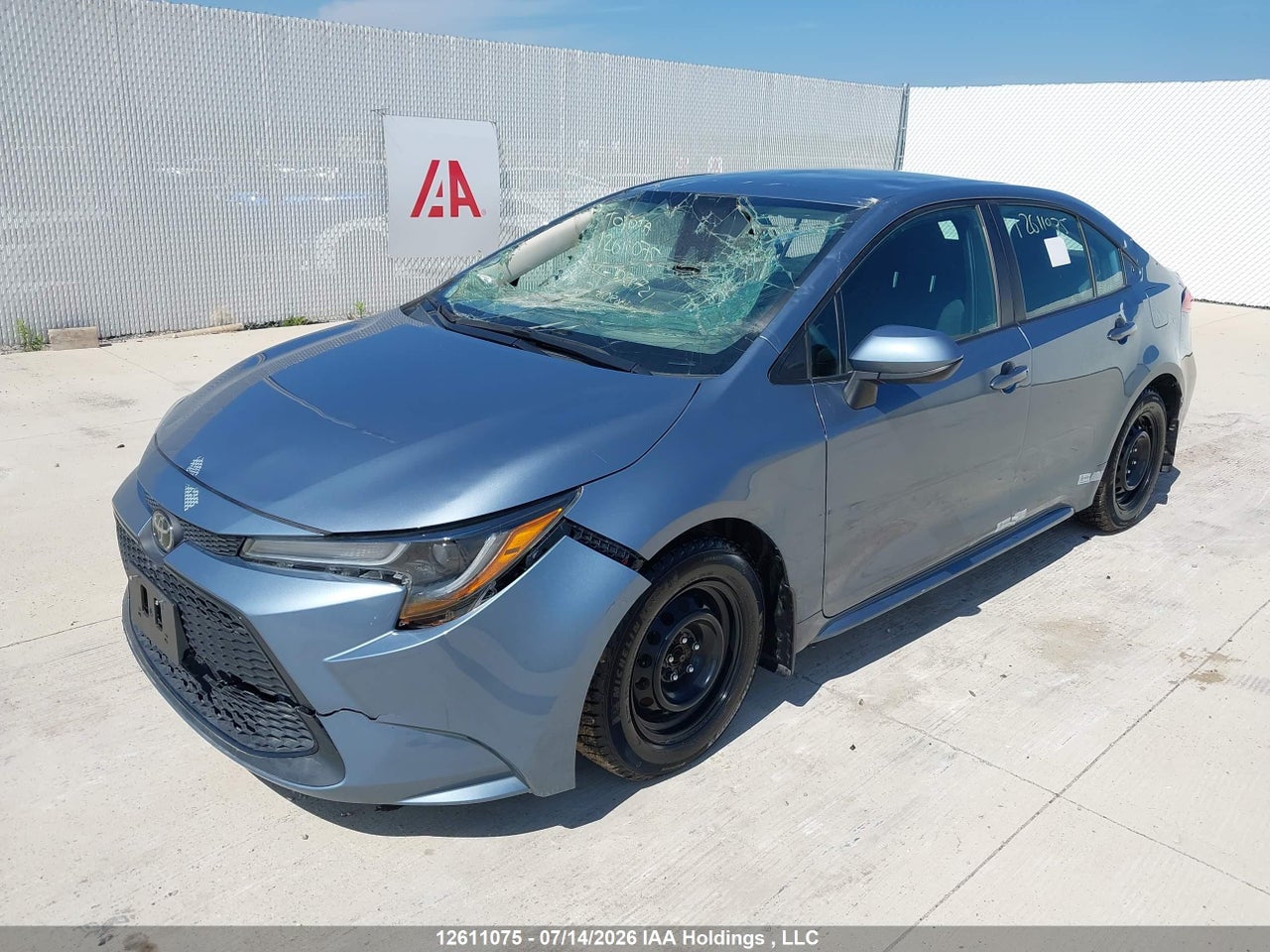 2020 TOYOTA COROLLA LE thumbnail 3