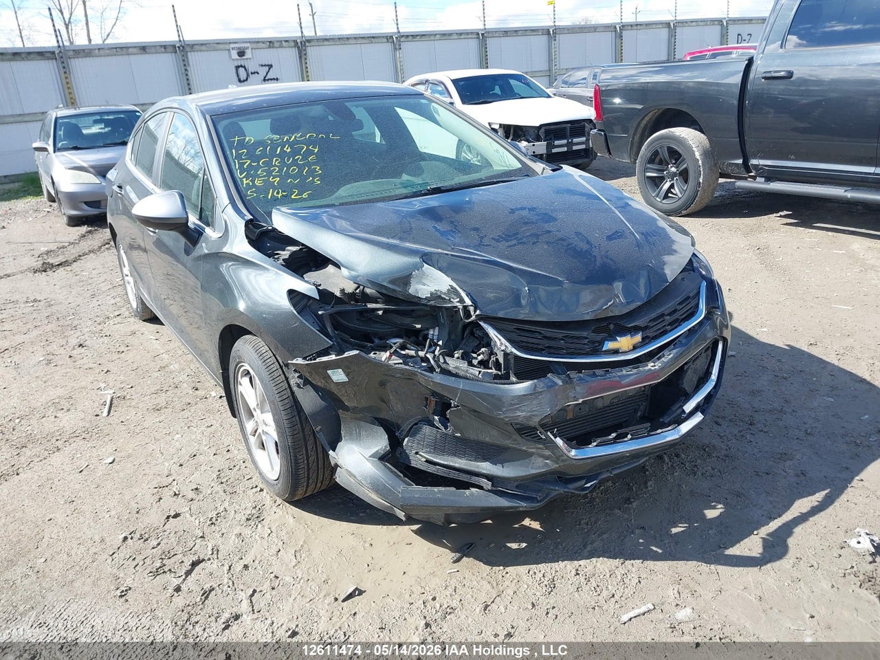 2017 CHEVROLET CRUZE LT AUTO thumbnail 2