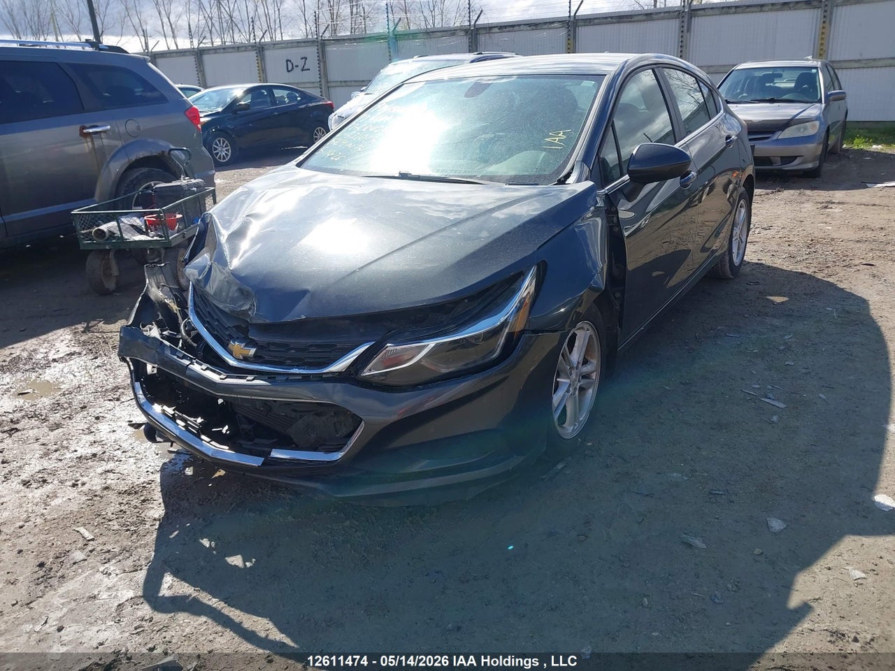 2017 CHEVROLET CRUZE LT AUTO thumbnail 3