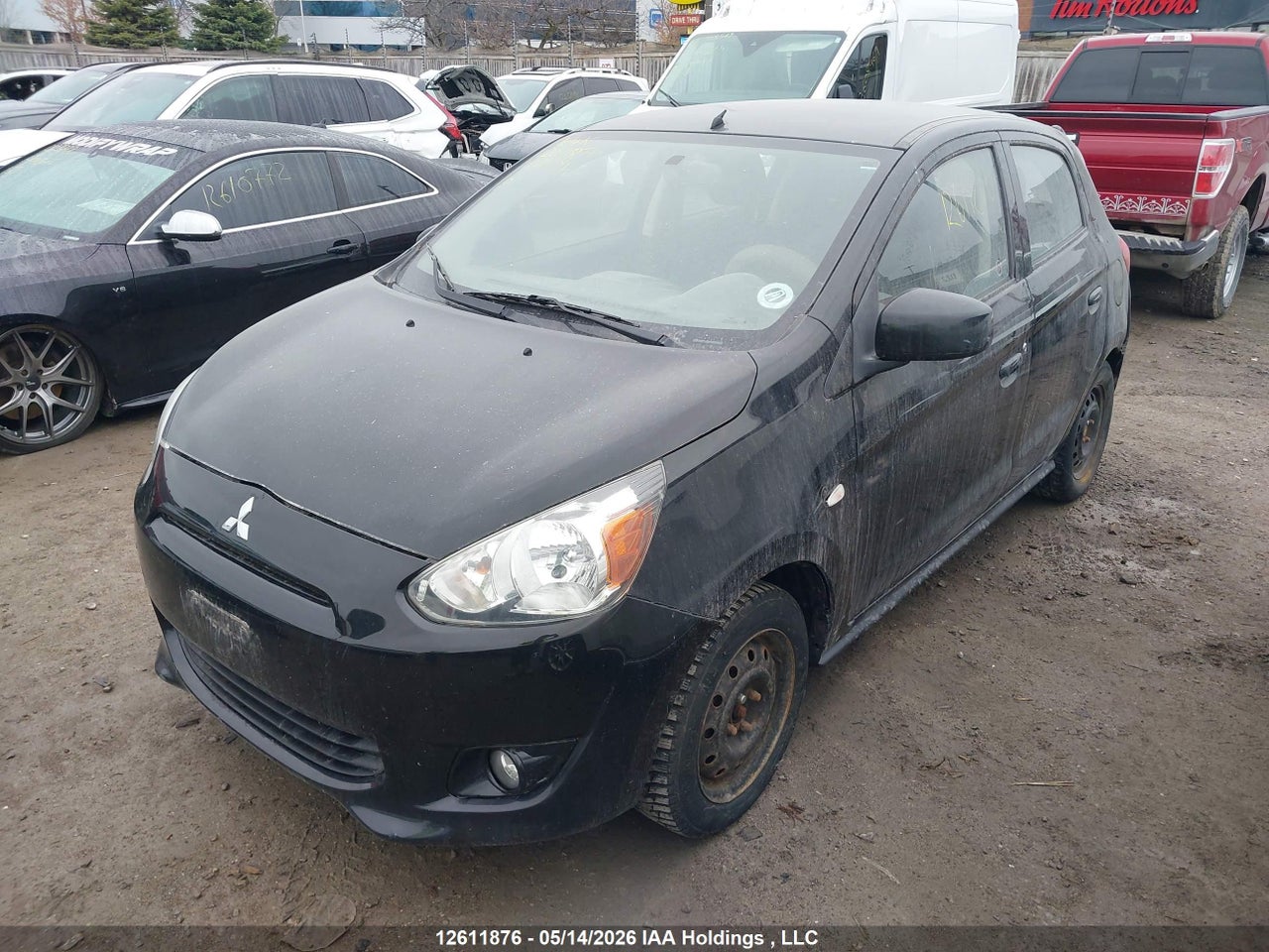 2014 MITSUBISHI MIRAGE SE thumbnail 3