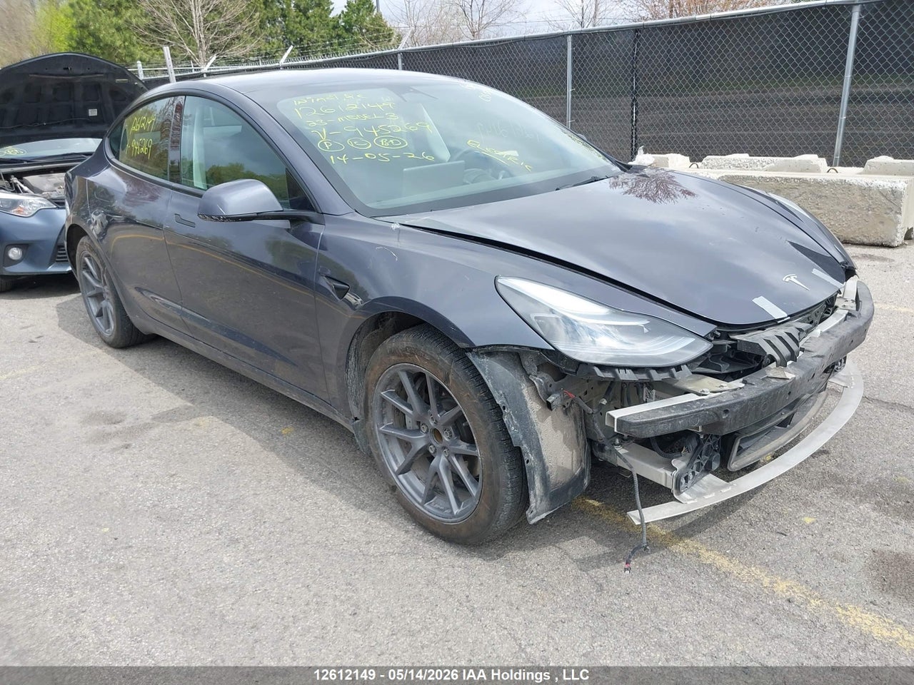 2023 TESLA MODEL 3 RWD thumbnail 2