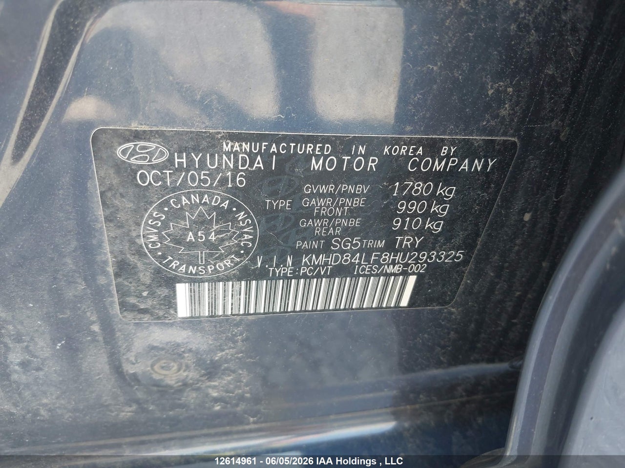 2017 HYUNDAI ELANTRA SE/VALUE/LIMITED thumbnail 10