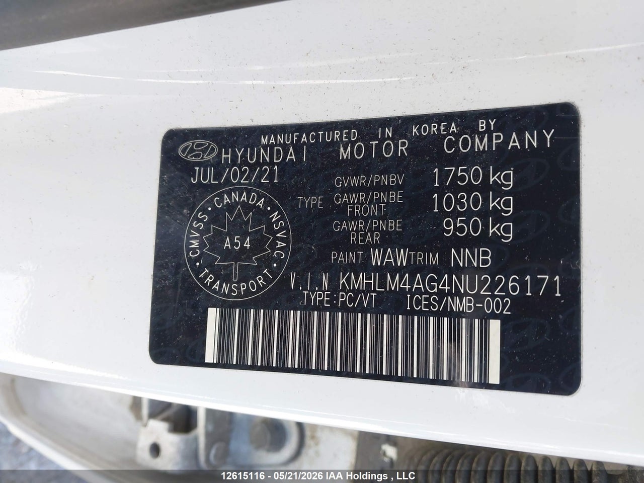 2022 HYUNDAI ELANTRA PREFERRED IVT thumbnail 10