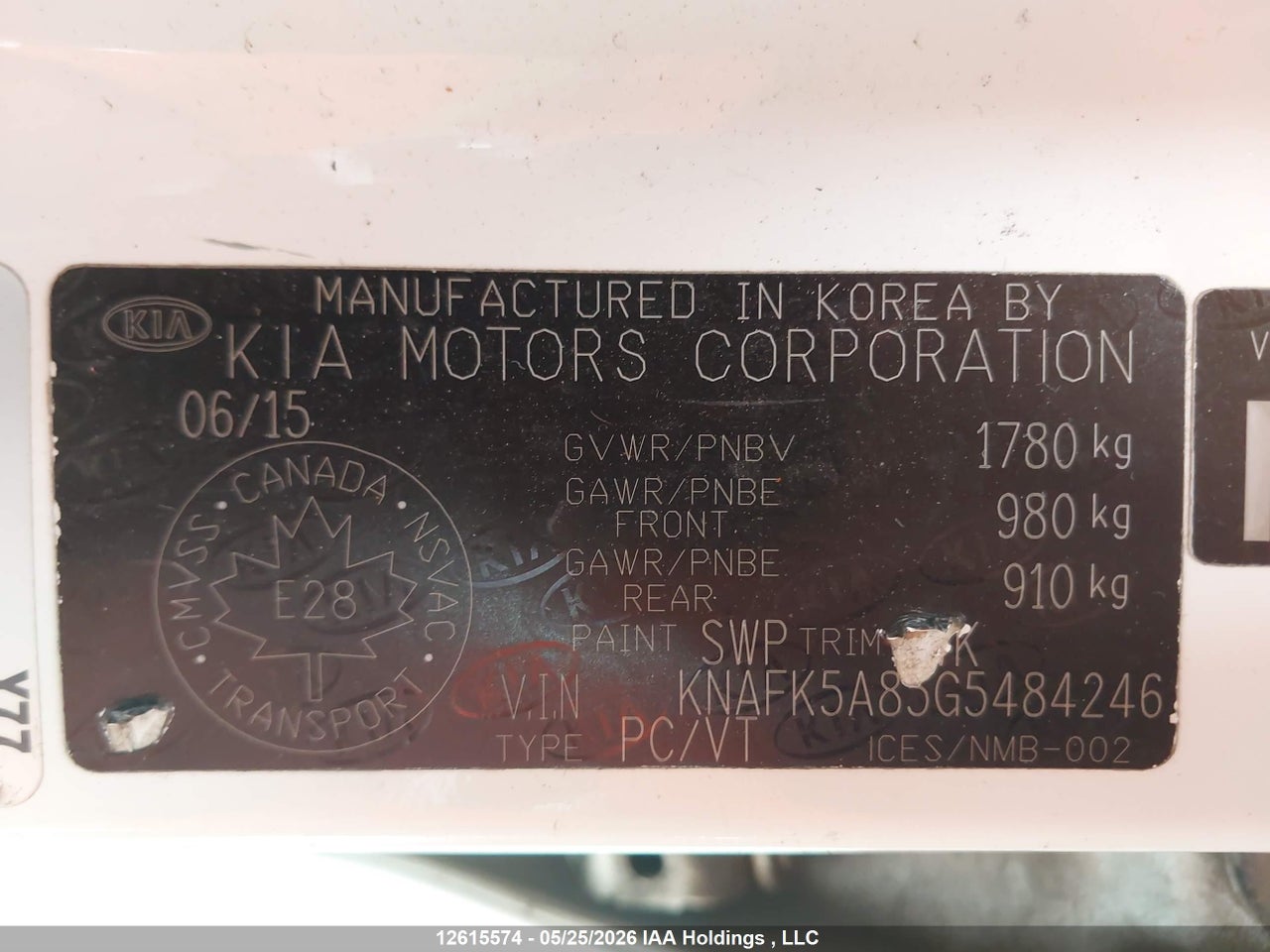 2016 KIA FORTE 2.0L EX/2.0L LX+ thumbnail 10