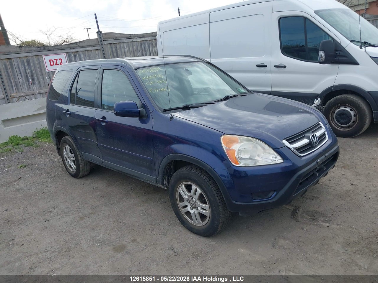 2003 HONDA CR-V EX thumbnail 2