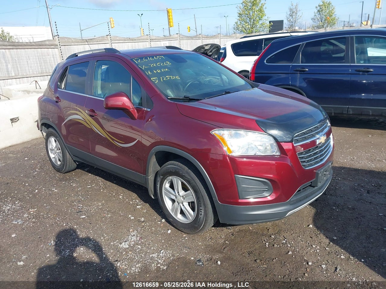 2016 CHEVROLET TRAX 1LT thumbnail 2