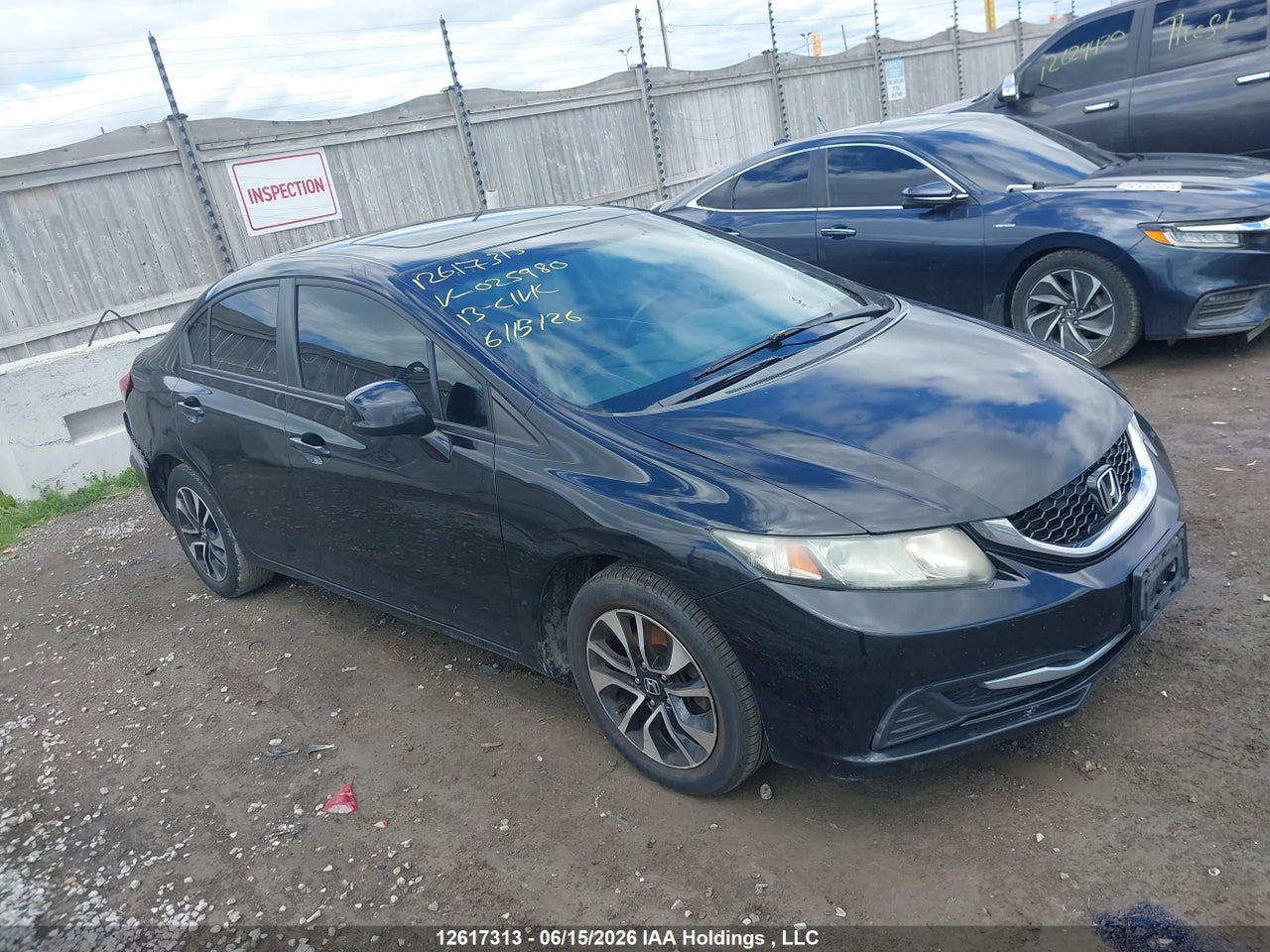 2013 HONDA CIVIC EX 4DR thumbnail 2