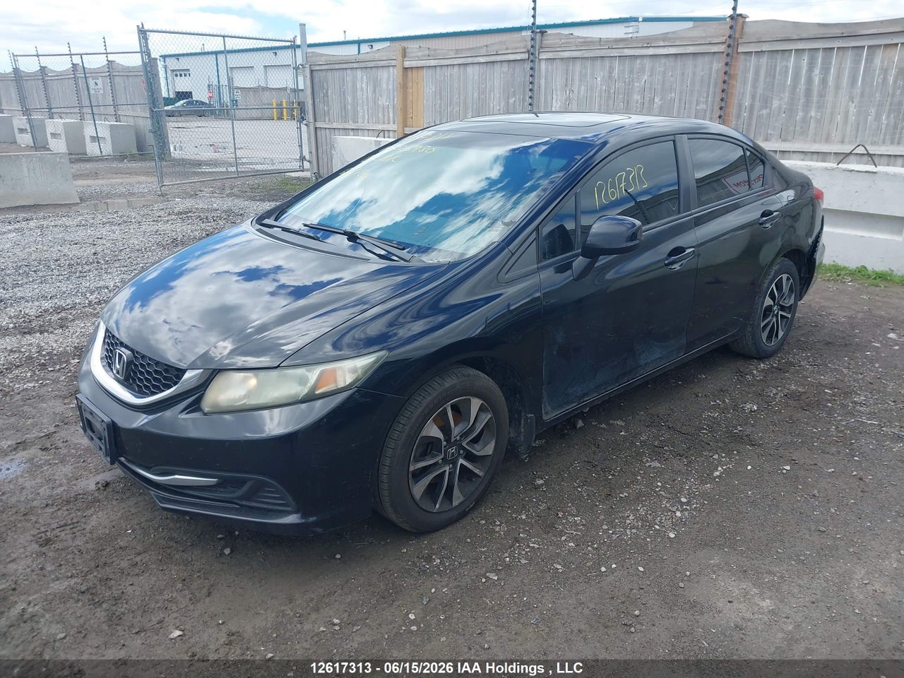 2013 HONDA CIVIC EX 4DR thumbnail 3