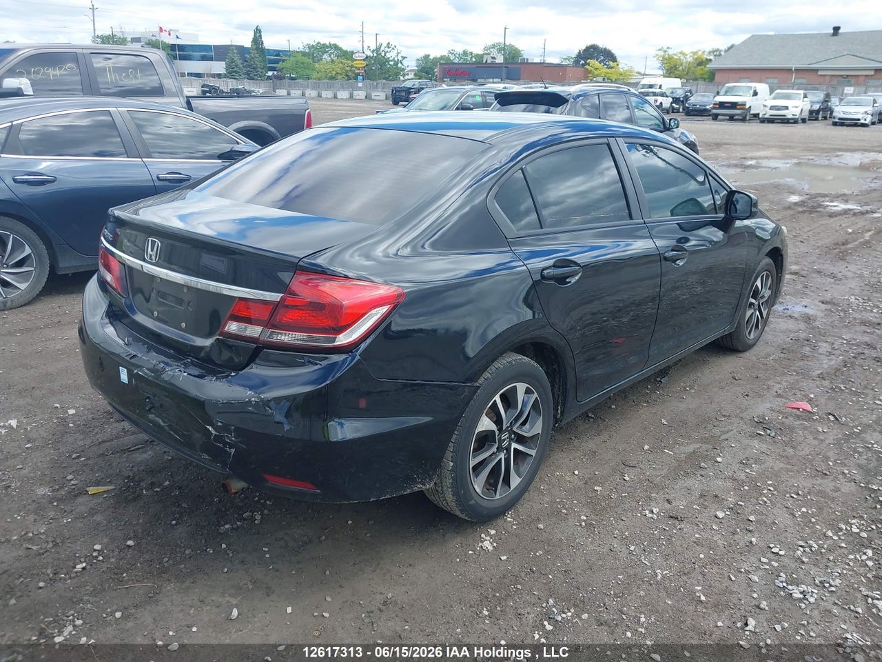 2013 HONDA CIVIC EX 4DR thumbnail 5