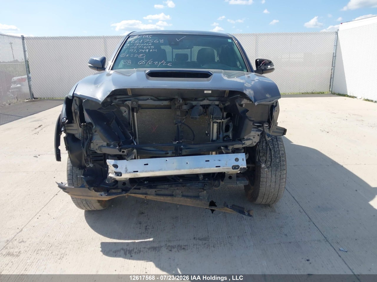 2023 TOYOTA TACOMA DOUBLE CAB/SR5/TRD SPORT/TRD OFF ROAD thumbnail 7