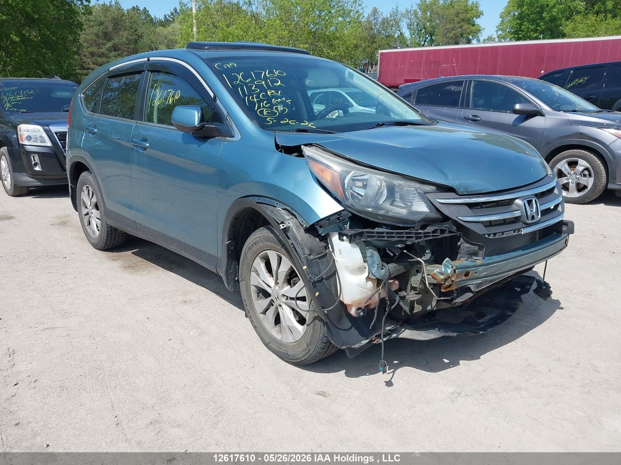 2014 HONDA CR-V EX thumbnail 2