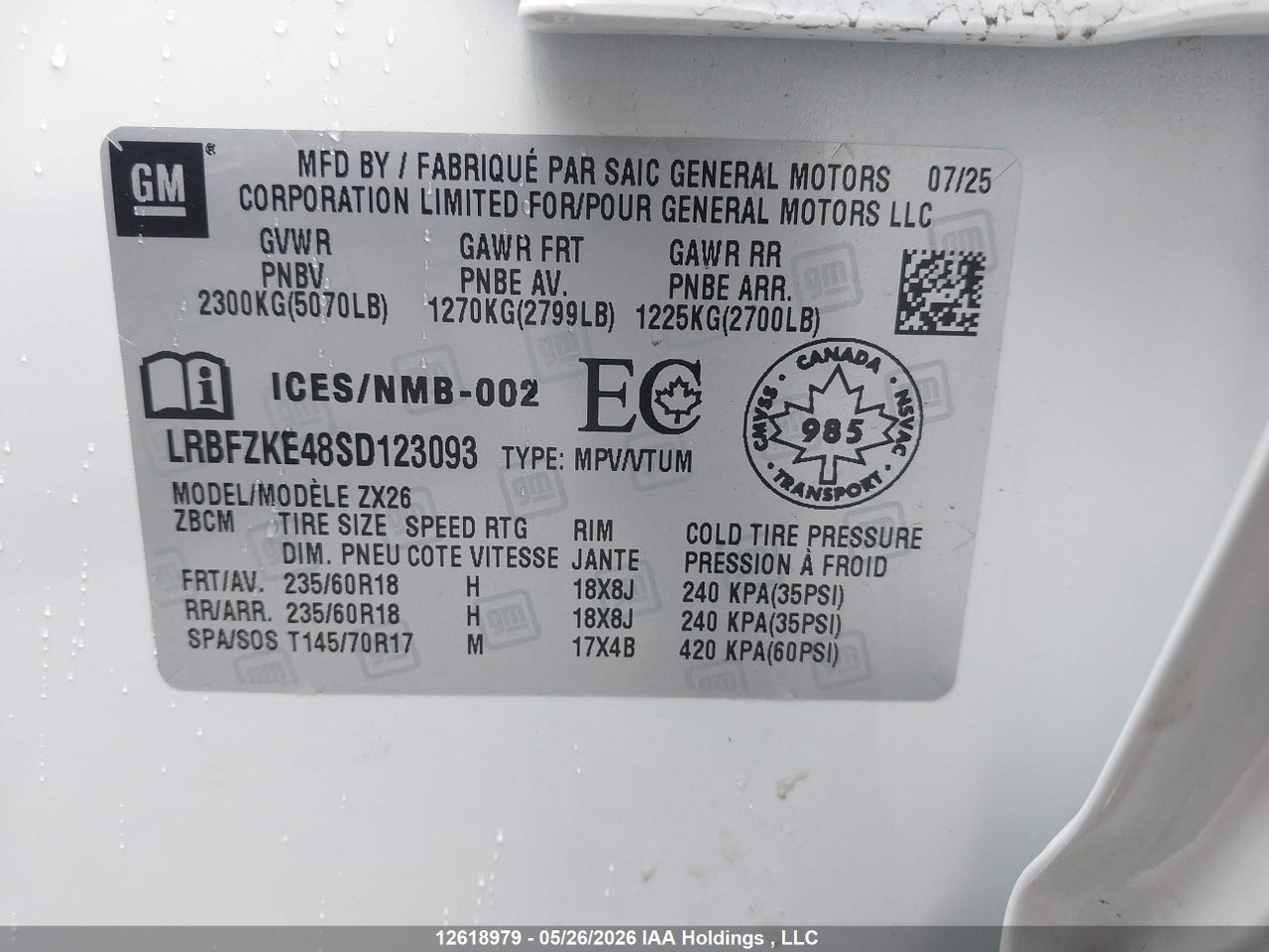 2025 BUICK ENVISION PREFERRED AWD thumbnail 10
