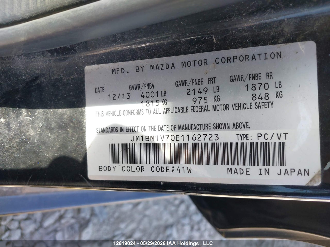 2014 MAZDA 3 TOURING thumbnail 10
