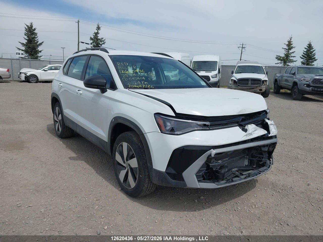 2025 VOLKSWAGEN TAOS TRENDLINE thumbnail 2