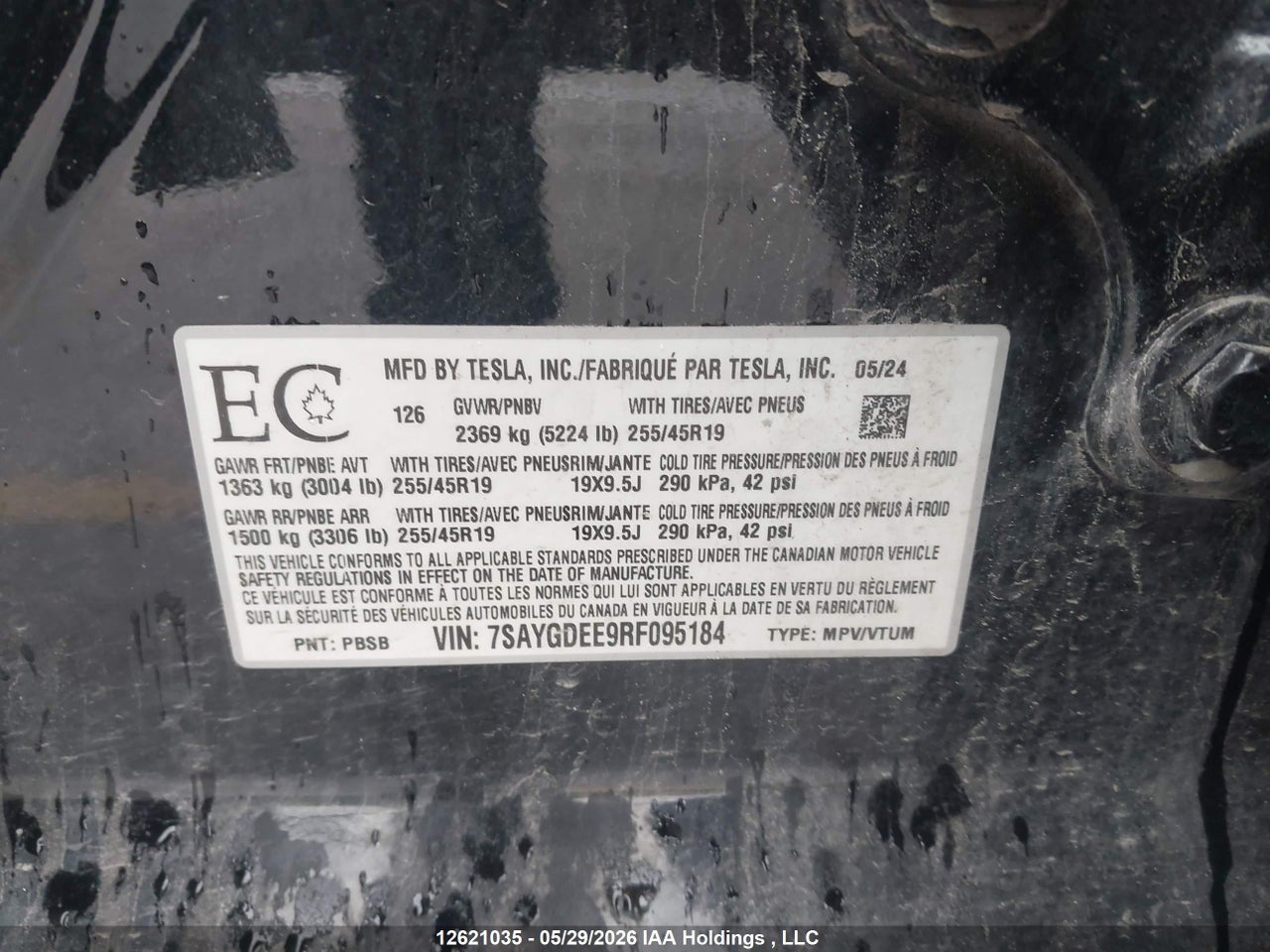 2024 TESLA MODEL Y LONG RANGE thumbnail 10