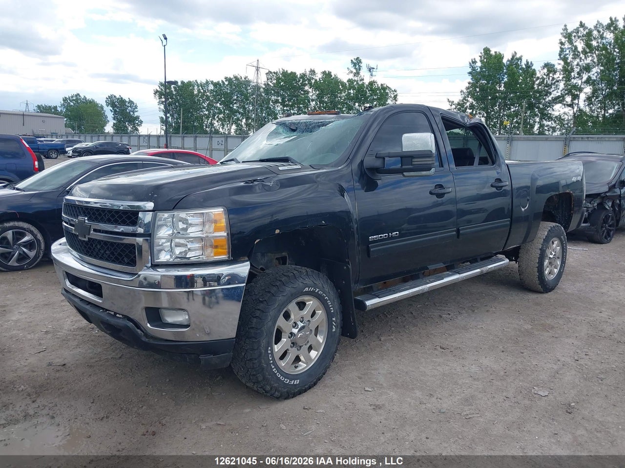 2012 CHEVROLET SILVERADO K2500 HEAVY DUTY LTZ thumbnail 3