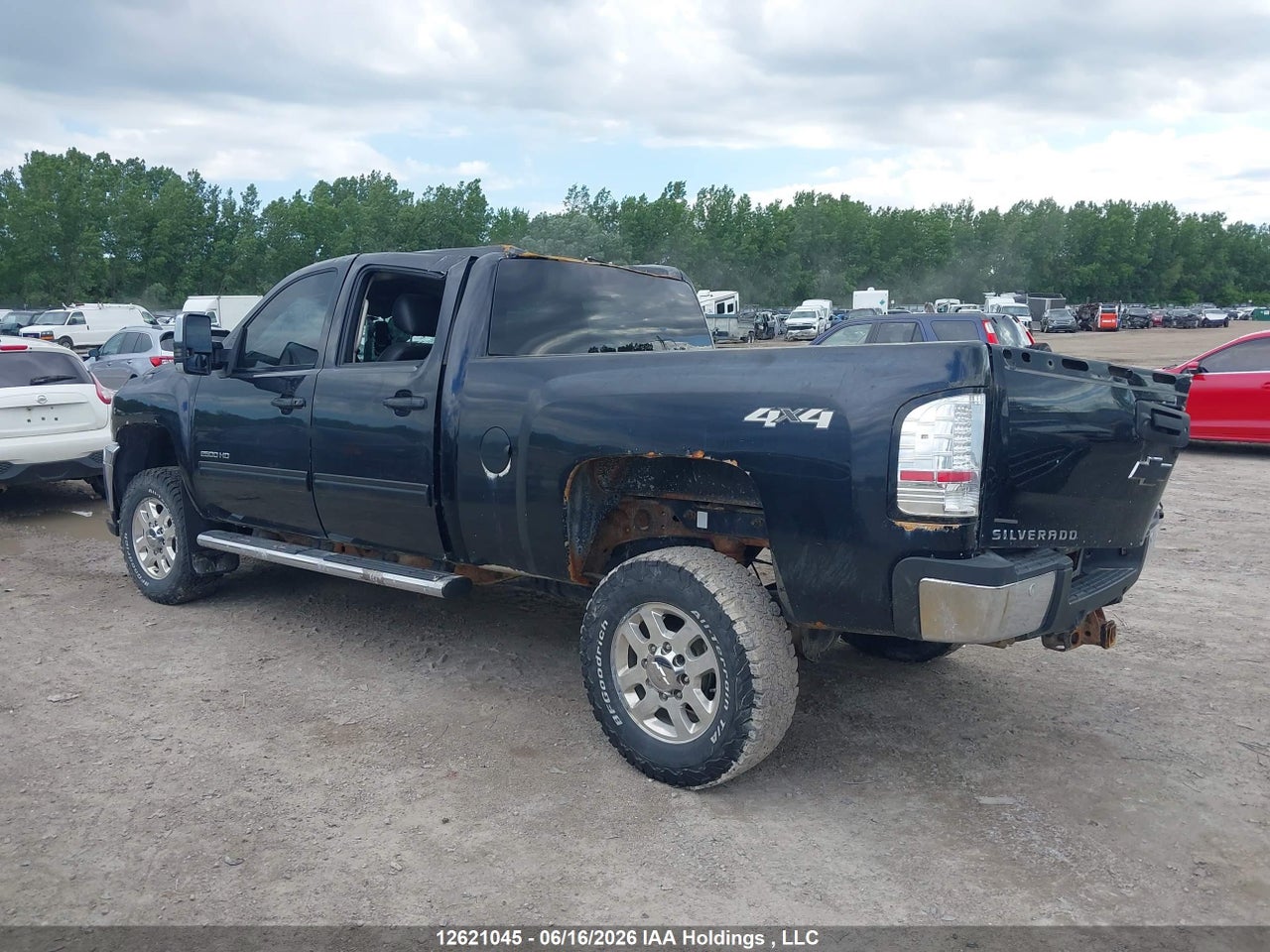 2012 CHEVROLET SILVERADO K2500 HEAVY DUTY LTZ thumbnail 4