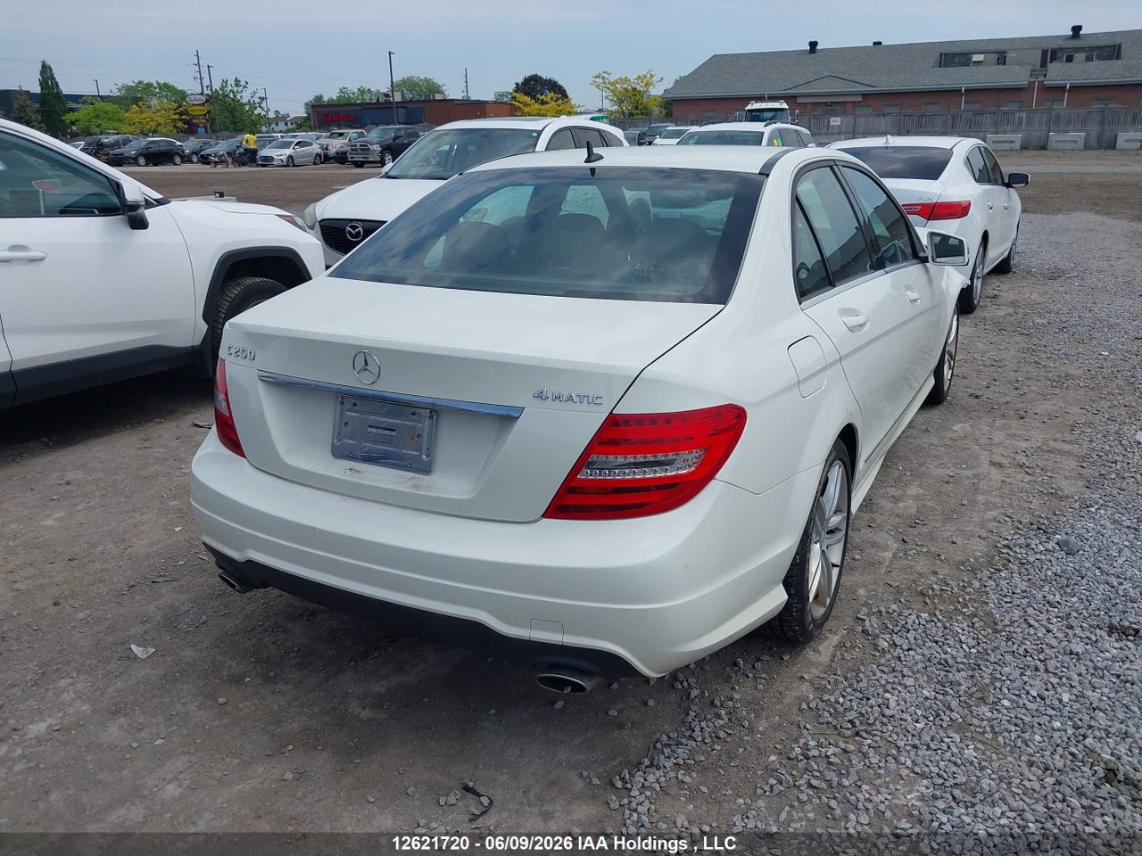 2012 MERCEDES BENZ C 250 4MATIC thumbnail 5