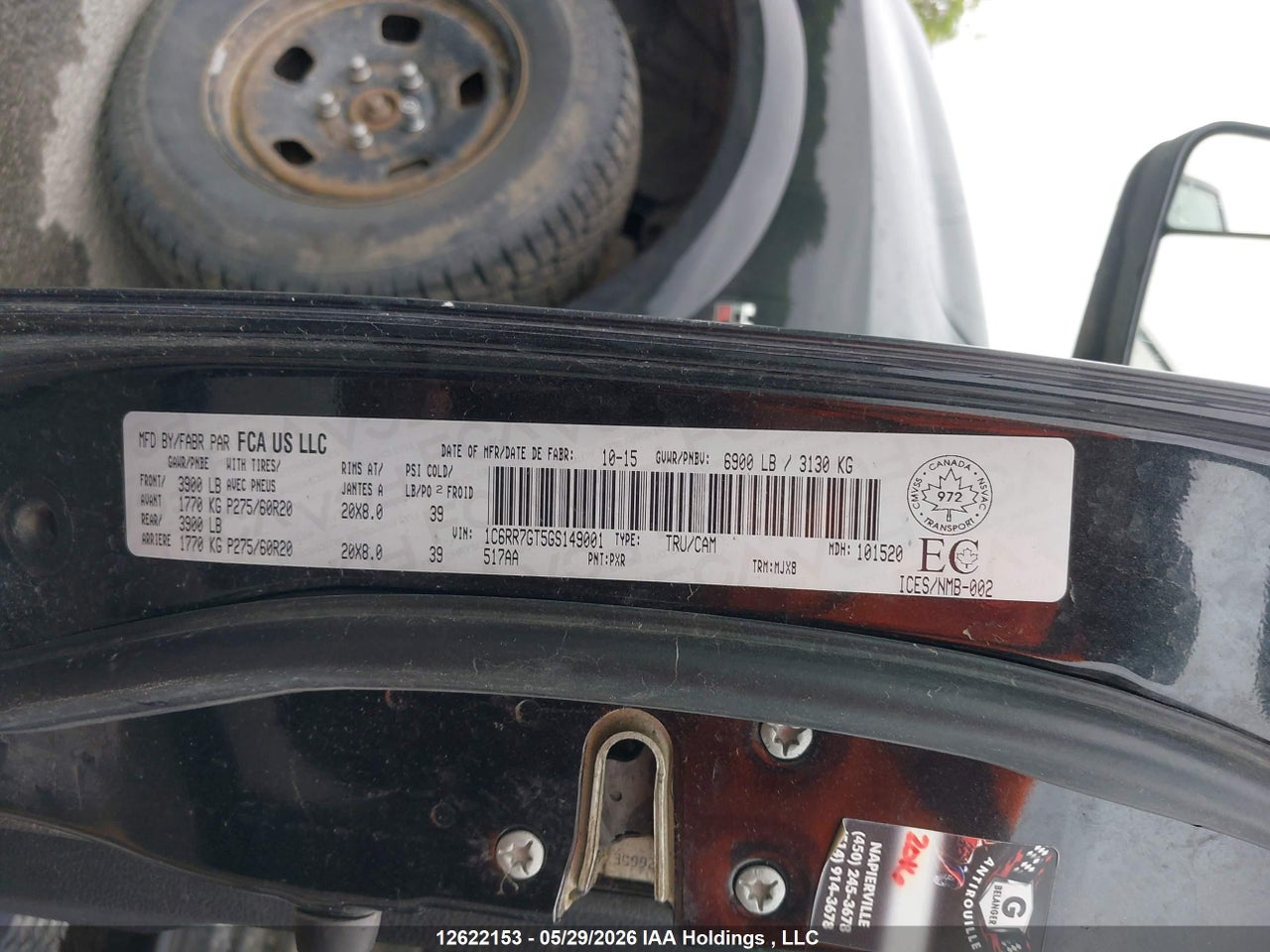 2016 RAM 1500 SLT thumbnail 10