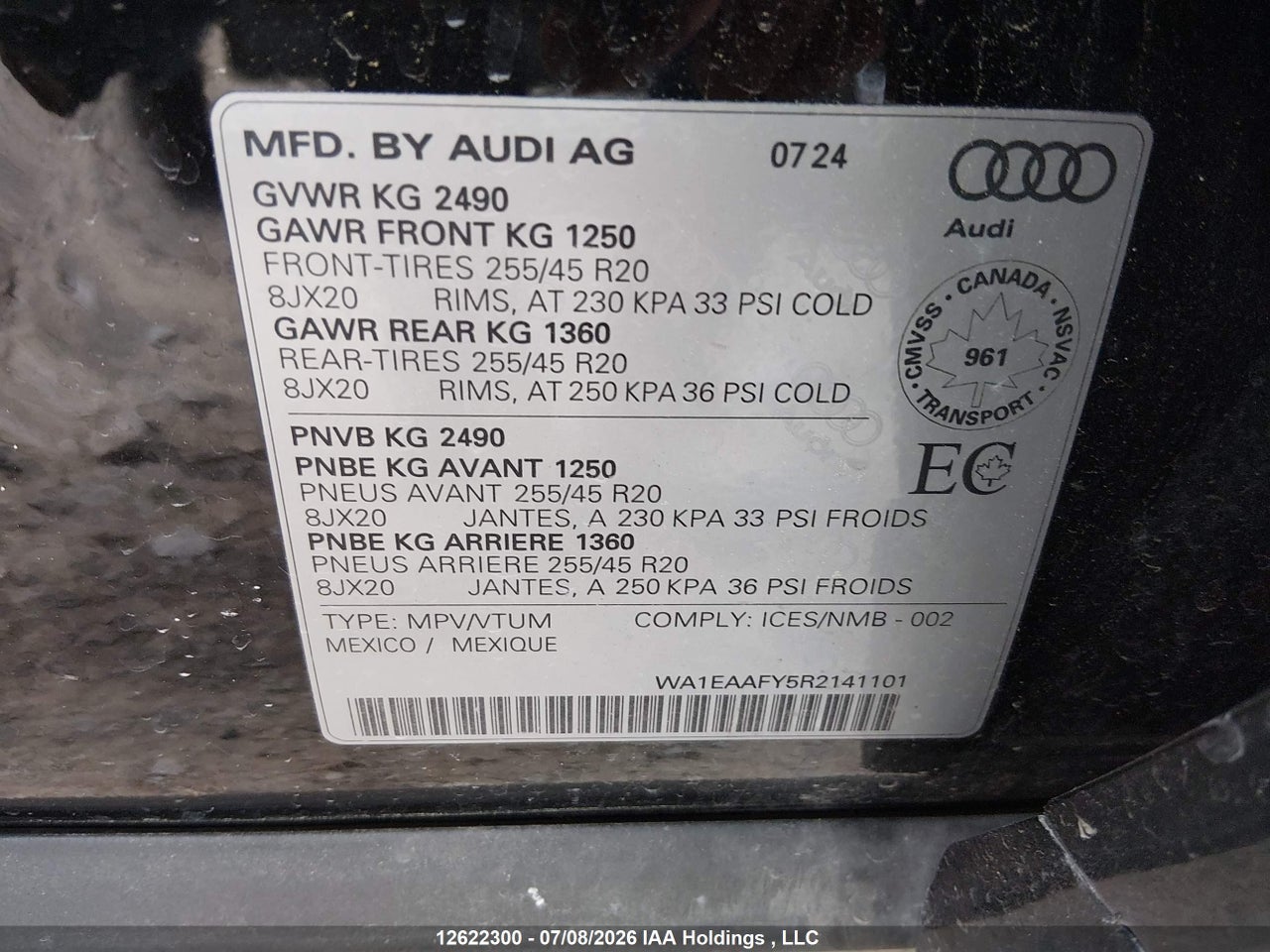 2024 AUDI Q5 thumbnail 10