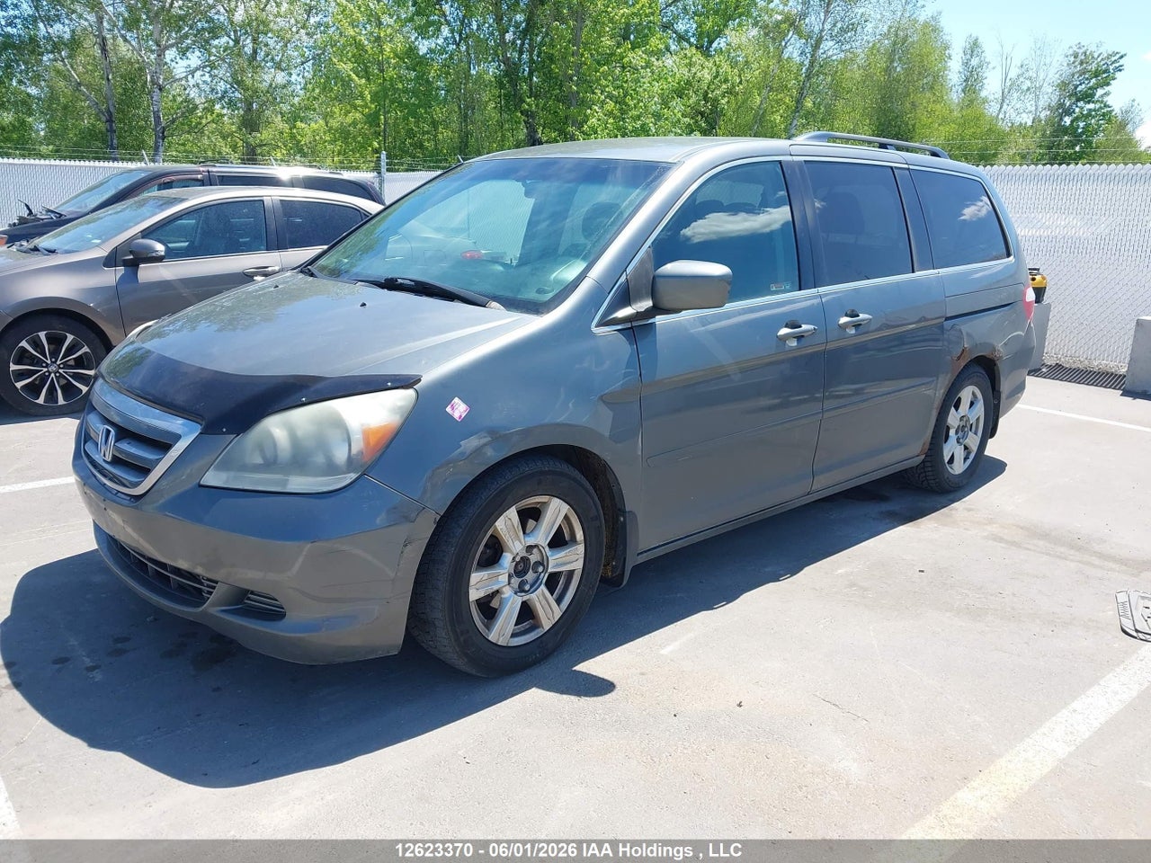 2007 HONDA ODYSSEY EX thumbnail 3