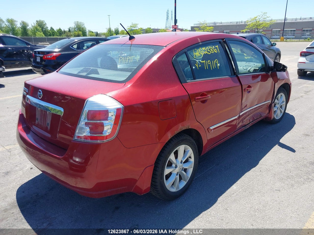 2012 NISSAN SENTRA thumbnail 5