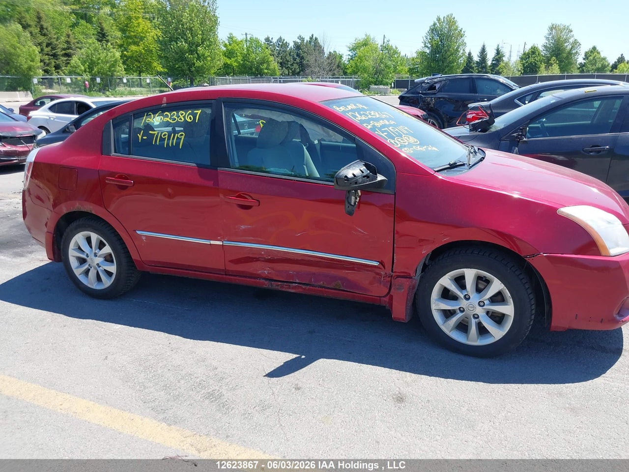 2012 NISSAN SENTRA thumbnail 7