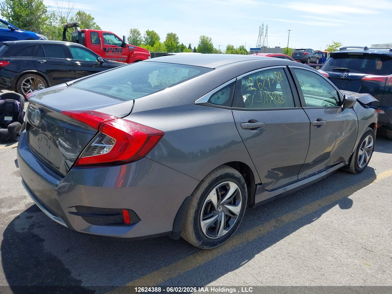 2HGFC2F50MH013883 · 2021 HONDA CIVIC LX · 4/12