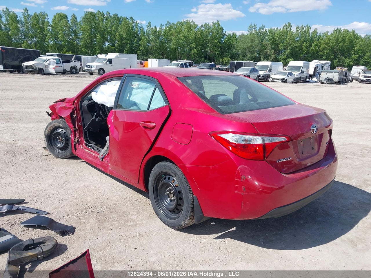 2015 TOYOTA COROLLA L/LE/LE PLS/PRM/S/S PLS thumbnail 4
