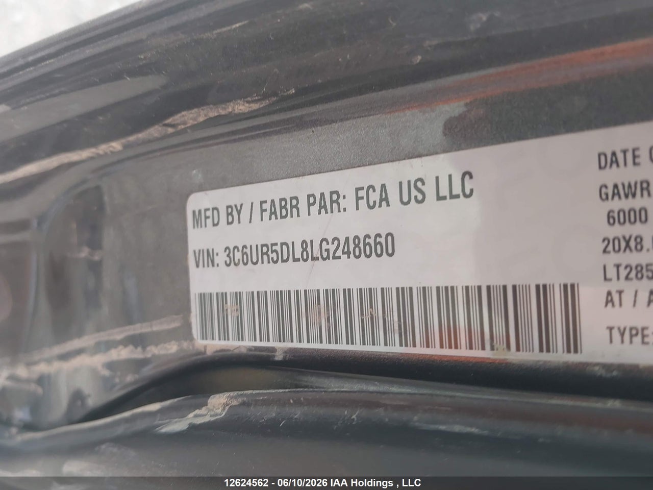 2020 RAM 2500 BIG HORN thumbnail 10