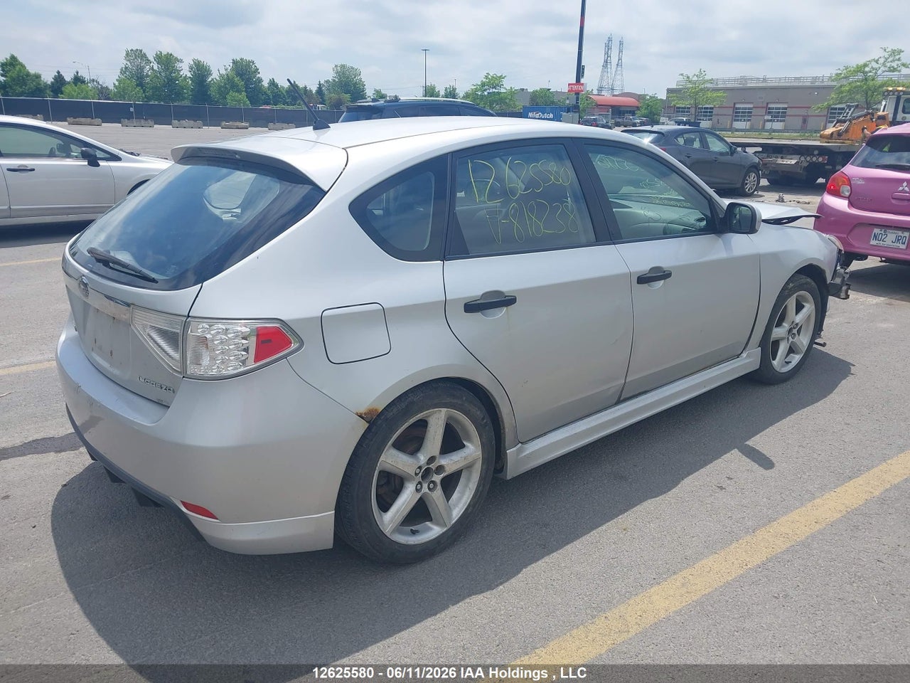 2008 SUBARU IMPREZA 2.5 I thumbnail 5