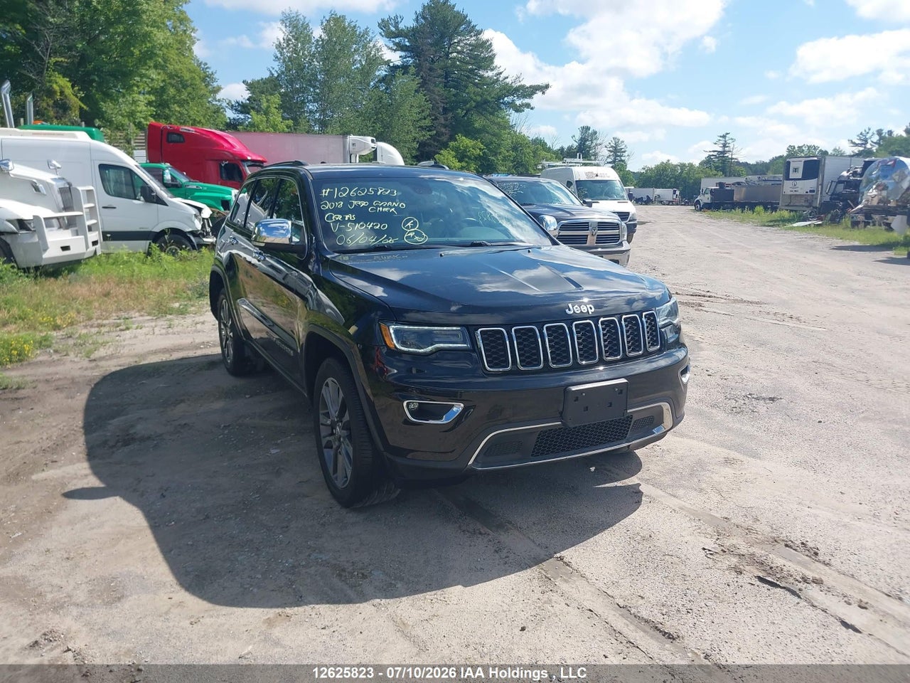2018 JEEP GRAND CHEROKEE LIMITED thumbnail 2