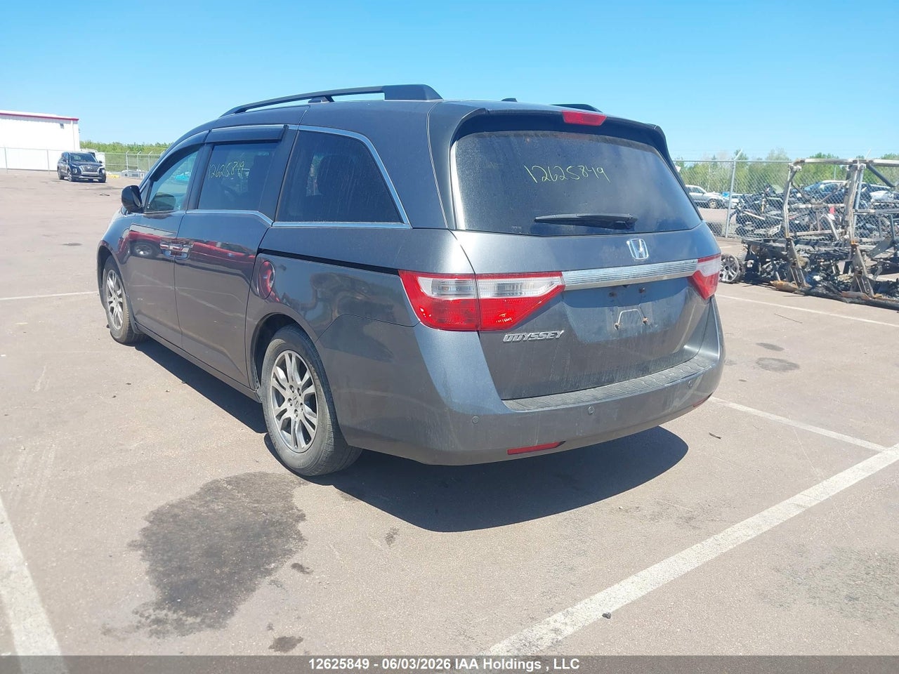 2012 HONDA ODYSSEY EXL thumbnail 4