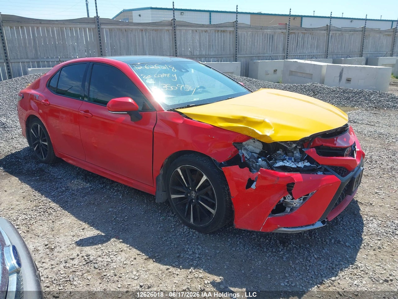 2020 TOYOTA CAMRY XSE thumbnail 2
