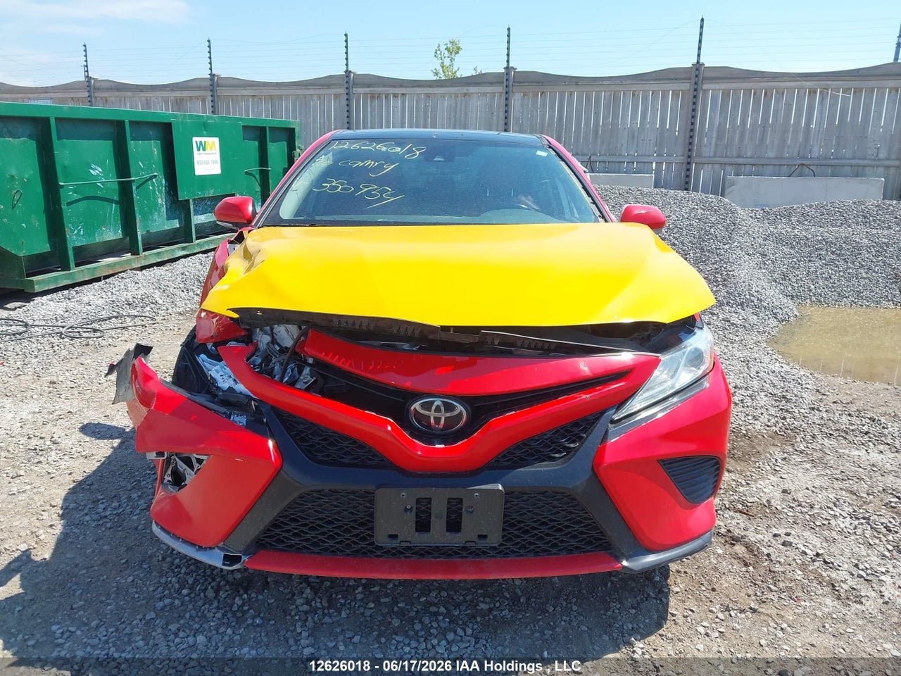 2020 TOYOTA CAMRY XSE thumbnail 12